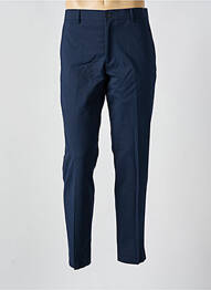 Pantalon chino tissage popeline taille normale bleu SELECTED homme