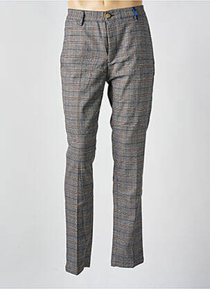 Pantalon chino poches taille normale gris PRIVATE BLUE homme