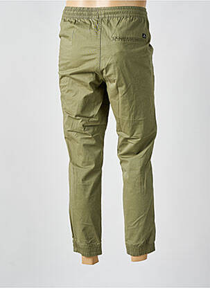 Pantalon 7/8 taille élastique vert JACK & JONES homme