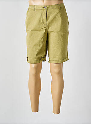 Bermuda stretch taille normale vert TOM TAILOR homme
