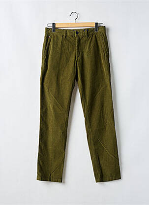 Pantalon droit coupe droite vert TOMMY HILFIGER homme