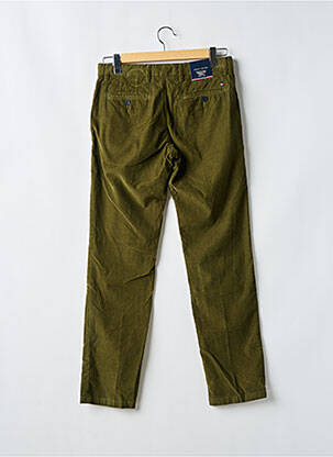 Pantalon droit coupe droite vert TOMMY HILFIGER homme