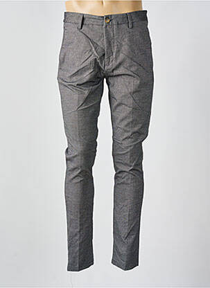 Pantalon chino gris PRIVATE BLUE pour homme