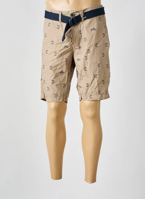 Bermuda beige PETROL INDUSTRIES pour homme