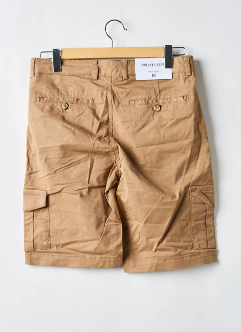 Bermuda beige PRIVATE BLUE pour homme