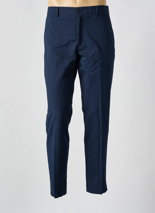 Pantalon chino bleu SELECTED pour homme