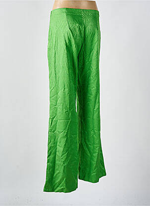 Pantalon droit taille normale taille normale vert AMELIE & AMELIE femme
