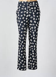 Pantalon droit stretch taille basse bleu VERO MODA femme