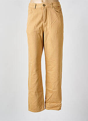 Jeans coupe droite taille normale taille normale beige LE FABULEUX MARCEL DE BRUXELLES femme