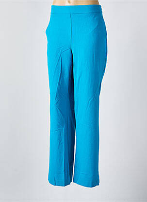 Pantalon droit taille haute taille haute bleu VERO MODA femme