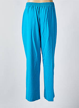Pantalon droit taille haute taille haute bleu VERO MODA femme