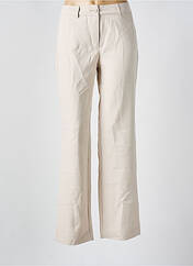Pantalon droit beige ONLY pour femme seconde vue