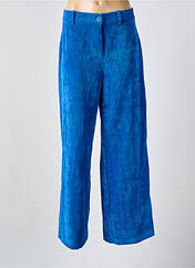 Pantalon droit bleu AMELIE & AMELIE pour femme seconde vue