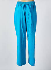 Pantalon droit bleu VERO MODA pour femme seconde vue