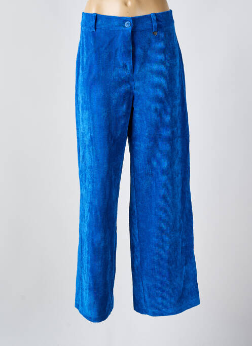 Pantalon droit bleu AMELIE & AMELIE pour femme