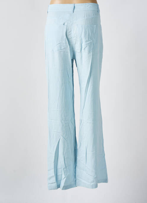 Pantalon droit bleu MANGO femme