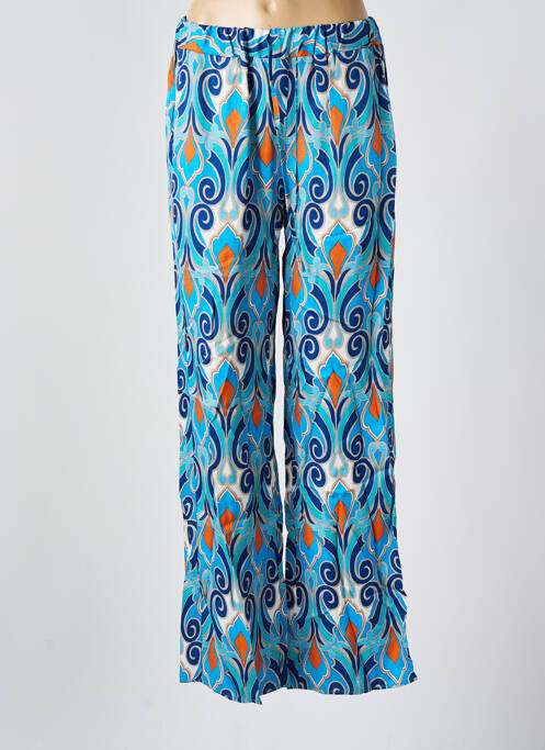 Pantalon droit bleu MORE & MORE pour femme