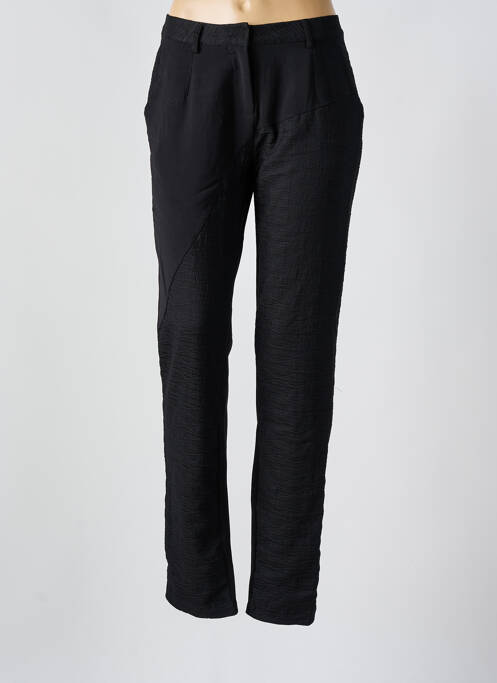 Pantalon droit noir NÜ pour femme