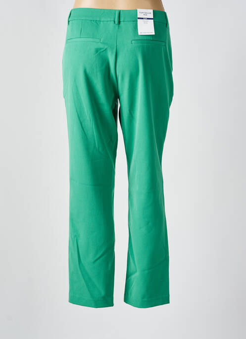 Pantalon droit vert TOM TAILOR femme