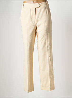 Pantalon chino tissage popeline taille normale beige MEXX femme
