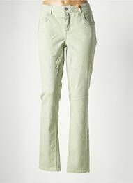 Jeans coupe slim taille basse taille basse vert STREET ONE femme