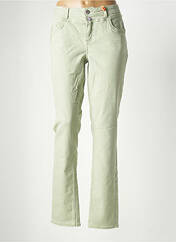 Jeans coupe slim vert STREET ONE pour femme seconde vue