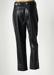 Pantalon chino noir MORGAN pour femme seconde vue