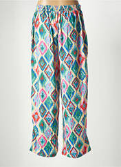 Pantalon droit bleu GOLD & SILVER pour femme seconde vue