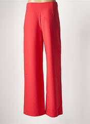 Pantalon flare rouge ASTRID BLACK LABEL pour femme seconde vue