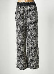 Pantalon large noir LE TEMPS DES CERISES pour femme seconde vue