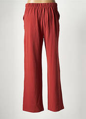 Pantalon large orange VERO MODA pour femme seconde vue