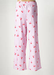 Pyjama rose SKINNY DIP pour femme seconde vue