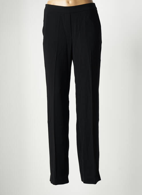 Pantalon slim taille élastique taille haute noir MANGO femme