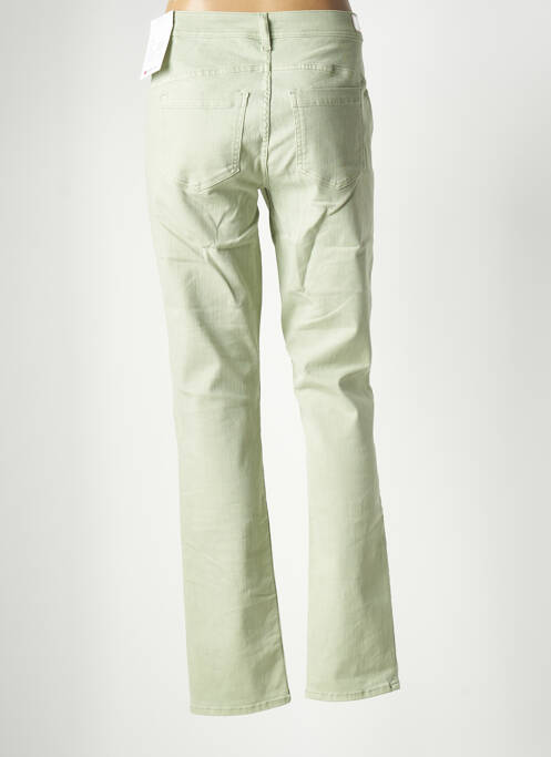 Jeans coupe slim vert STREET ONE pour femme