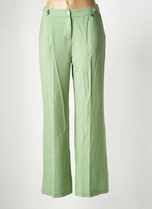 Pantalon flare vert AMELIE & AMELIE pour femme