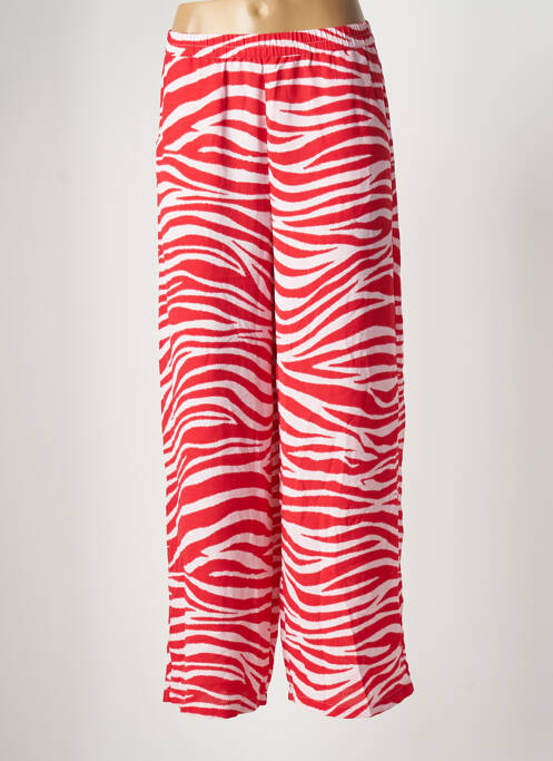 Pantalon large rouge VERO MODA pour femme
