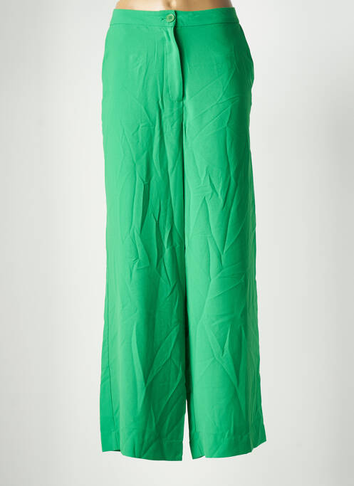 Pantalon large vert JACQUELINE DE YONG pour femme