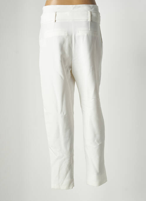 Pantalon slim blanc MORGAN pour femme