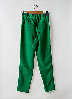 Pantalon droit taille élastique vert STREET ONE femme