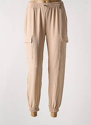 Pantalon cargo poches beige AMELIE & AMELIE femme