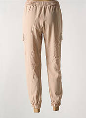 Pantalon cargo beige AMELIE & AMELIE pour femme seconde vue
