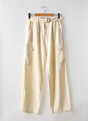 Pantalon cargo beige ASTRID BLACK LABEL pour femme seconde vue