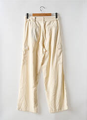 Pantalon cargo beige ASTRID BLACK LABEL pour femme seconde vue