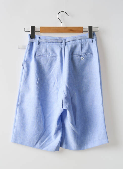 Bermuda bleu LILI SIDONIO pour femme