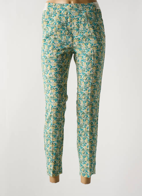 Pantalon 7/8 bleu LE TEMPS DES CERISES pour femme