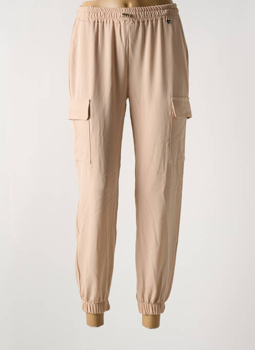 Pantalon cargo beige AMELIE & AMELIE pour femme