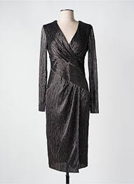 Robe longue manches longues manches longues gris JOSEPH RIBKOFF femme