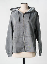 Veste casual coupe droite gris LOLA CASADEMUNT femme