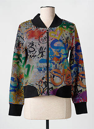 Veste casual coupe cintrée gris OLIVIER PHILIPS femme