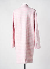 Manteau long rose MARIA BELLENTANI pour femme seconde vue